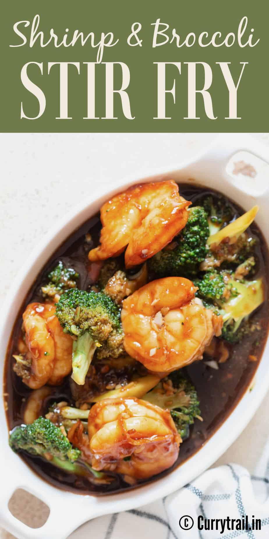Shrimp and Broccoli Stir Fry Recipe - Curry Trail