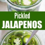 jalapeno slices pickles with text