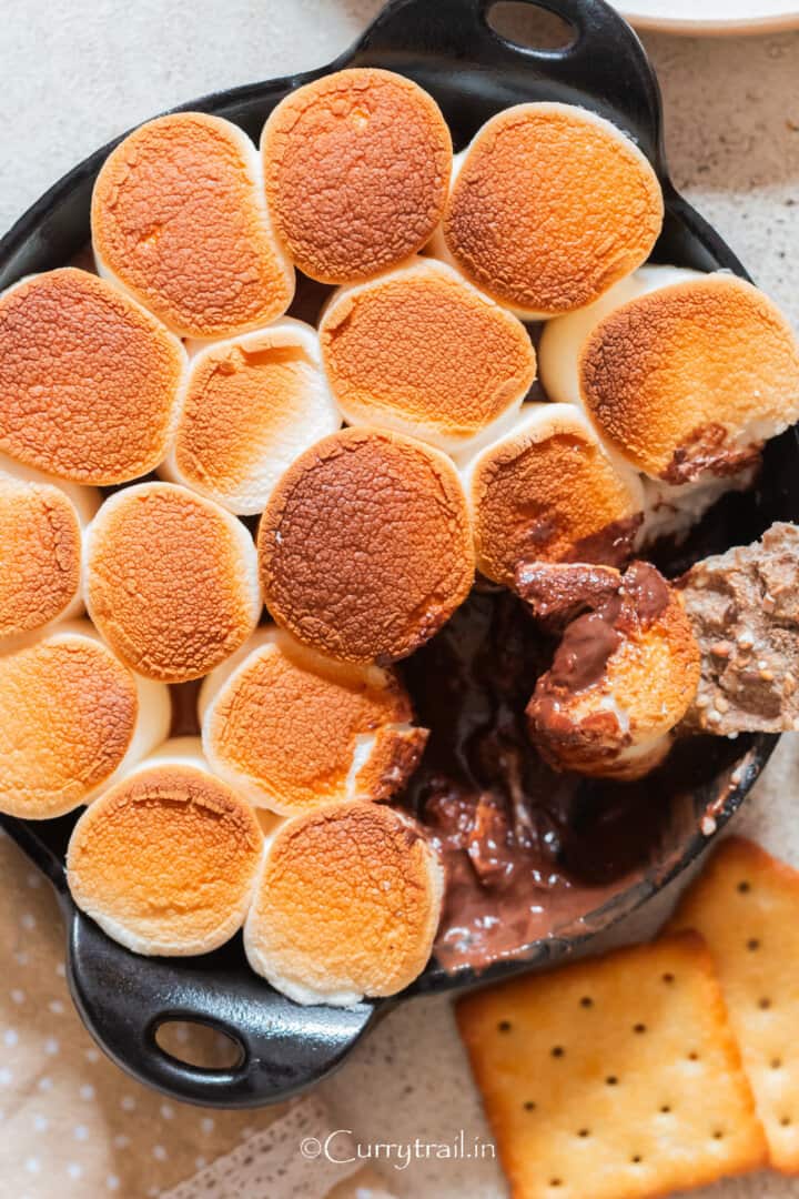 Indoor S'mores Dip Recipe Curry Trail