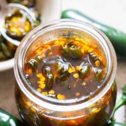 jar of jalapeno candy