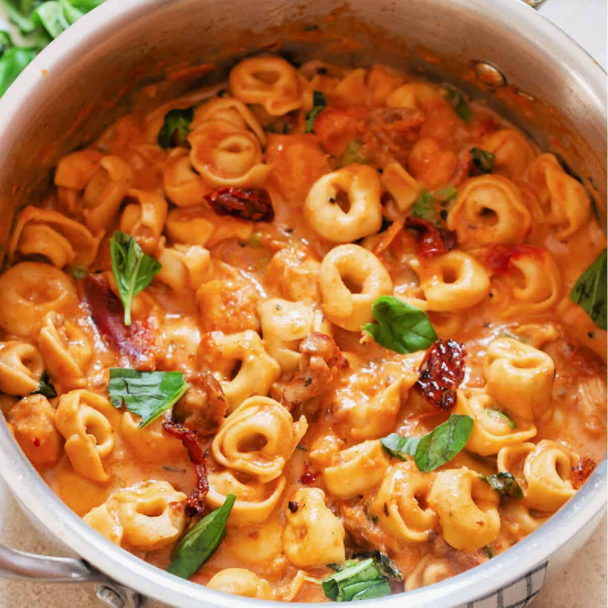 Creamy Marry Me Chicken Tortellini - Curry Trail
