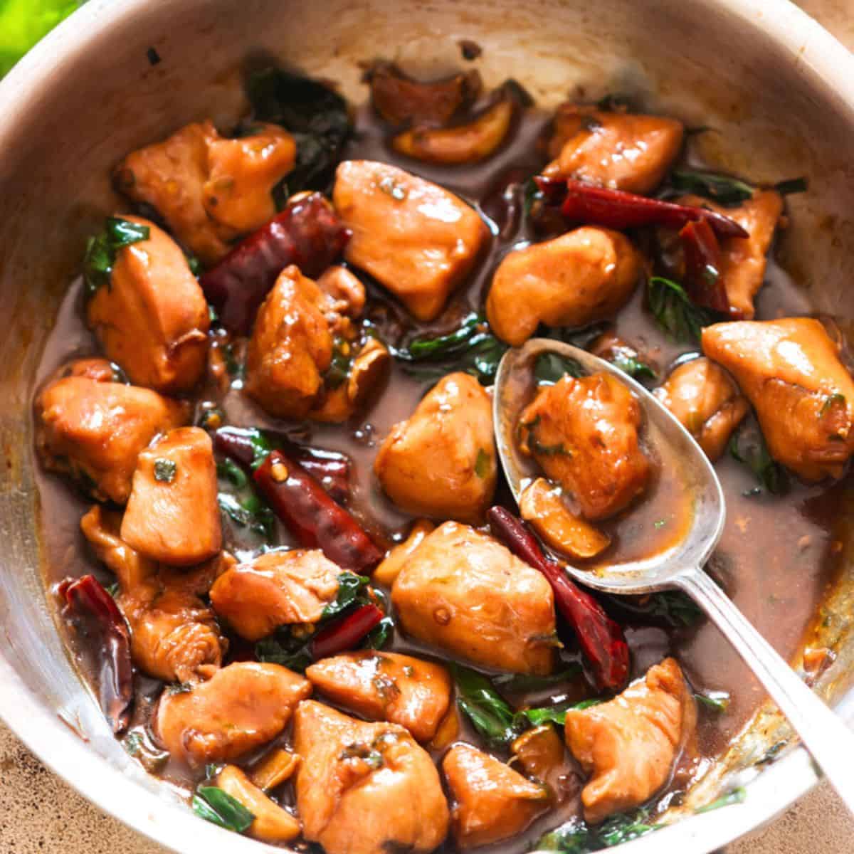 Three Cup Chicken - Curry Trail